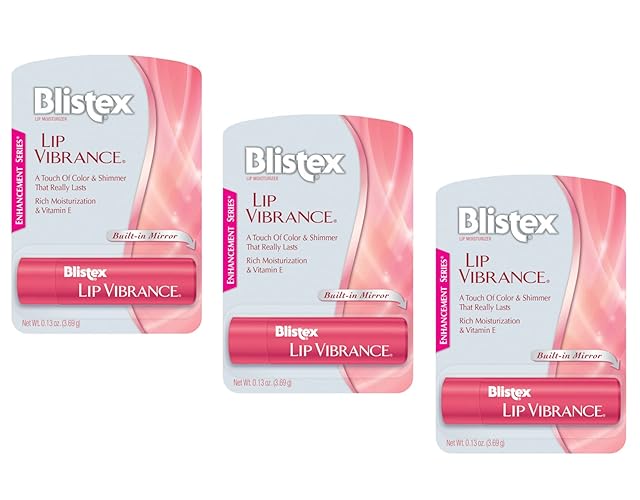 Blistex Lip Vibrance Protectant, 0.13 Oz (Pack Of 3) - Moisturizing Lip Care