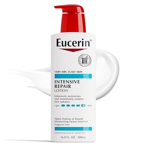 Eucerin Intensive Repair Body Lotion, Fragrance-Free, 16.9 Fl Oz For Very Dry Skin