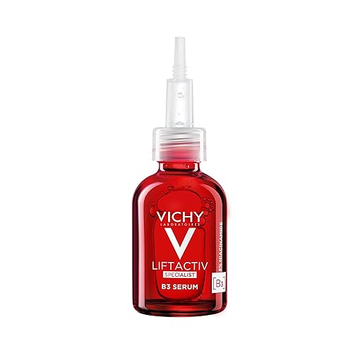 Vichy Liftactiv B3 Serum With Niacinamide, Glycolic Acid & Peptides – Fades Dark Spots, 1.