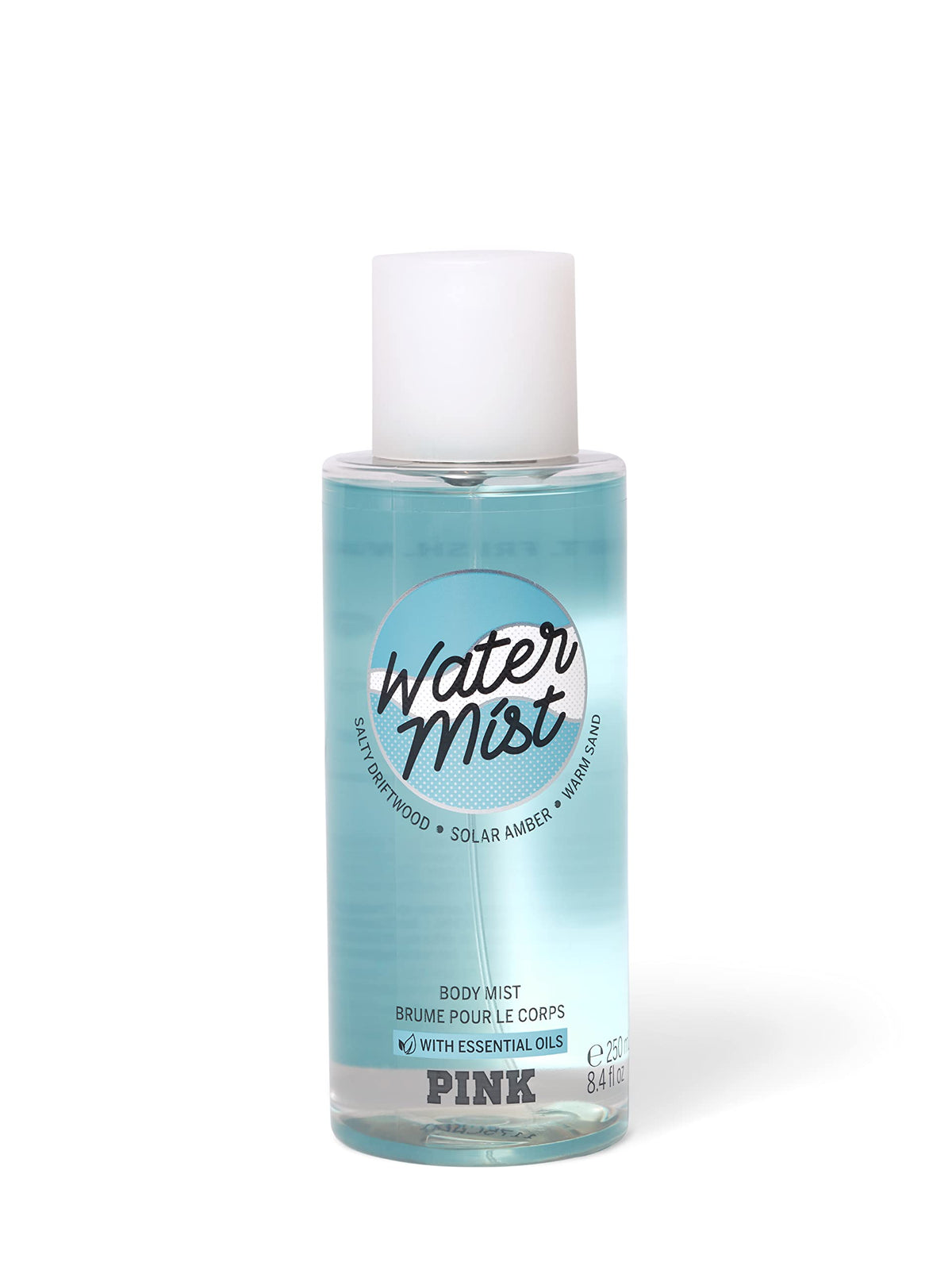 Victoria'S Secret Pink Water Body Mist With Essential Oils, 8.4 Fl Oz - Refreshing Fragrance