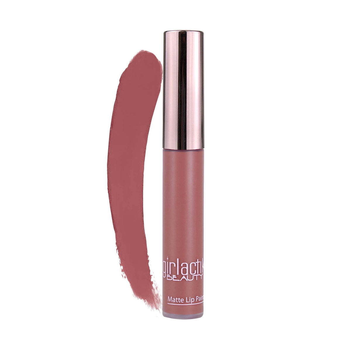 Girlactik Long Lasting Matte Lip Paint In Allure - Pigmented, Non-Crack, Lightweight, 7.5Ml