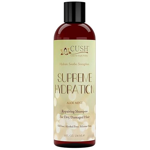 Cush Supreme Hydration Repairing Shampoo - 8 Fl Oz Moisturizing Hair Care