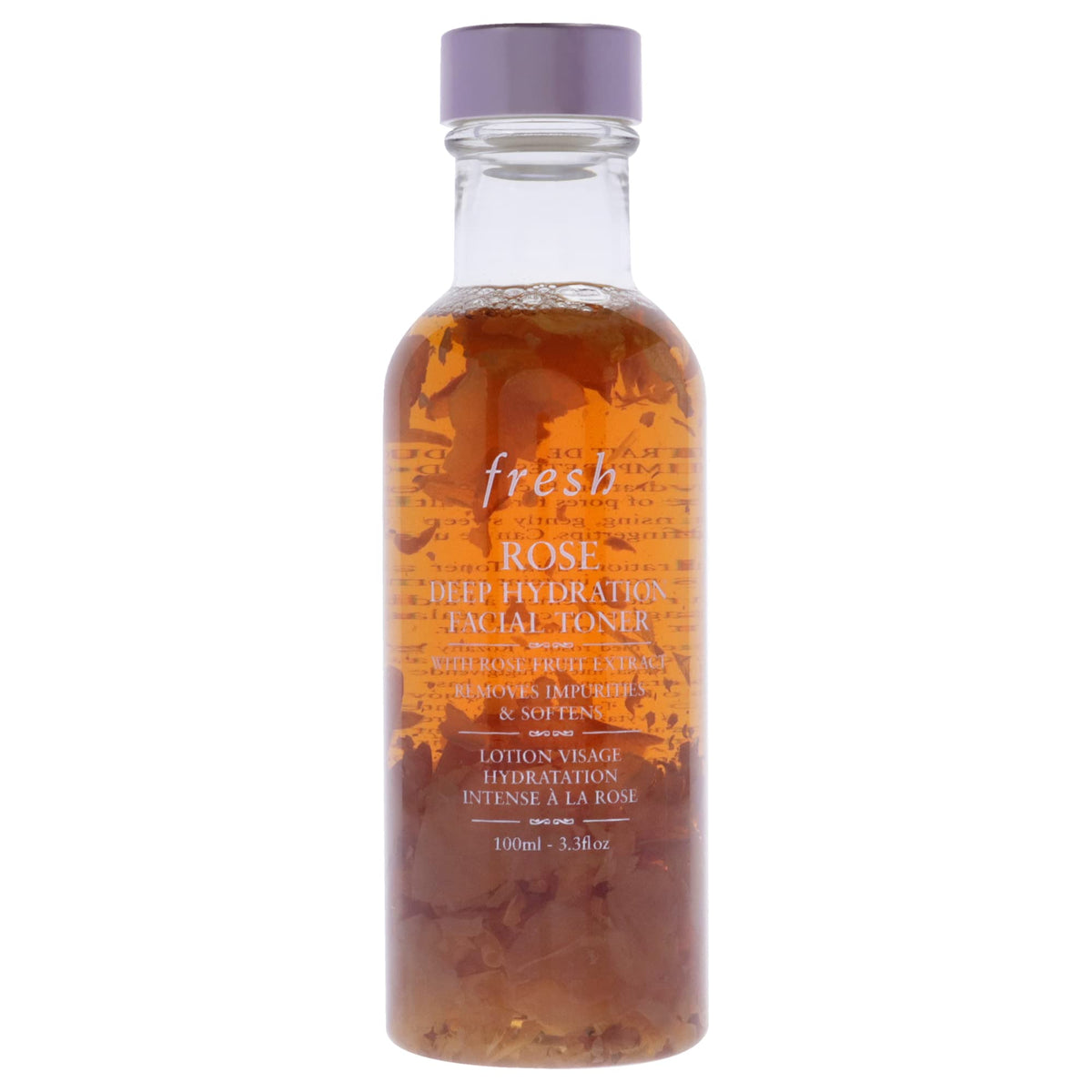 Fresh Rose Deep Hydration Facial Toner For Women, 3.4 Oz - Hydrating & Refreshing Skincare