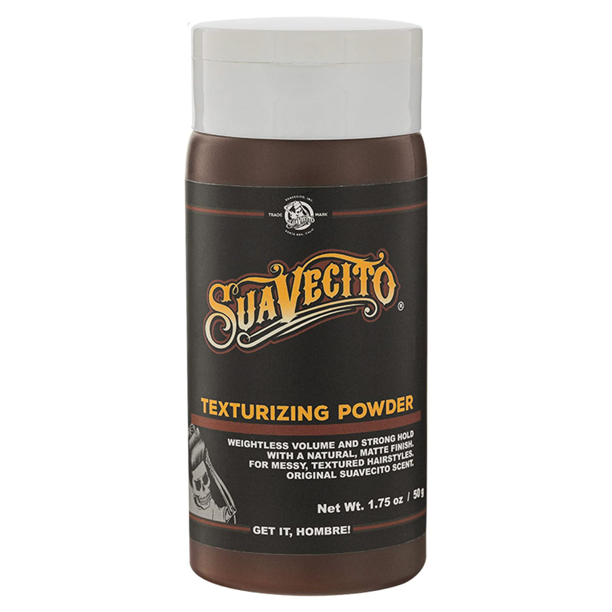 Suavecito Hair Styling Powder - Texturizing, Volumizing, Strong Hold, Shine Free Matte Finish, 1.75 Oz