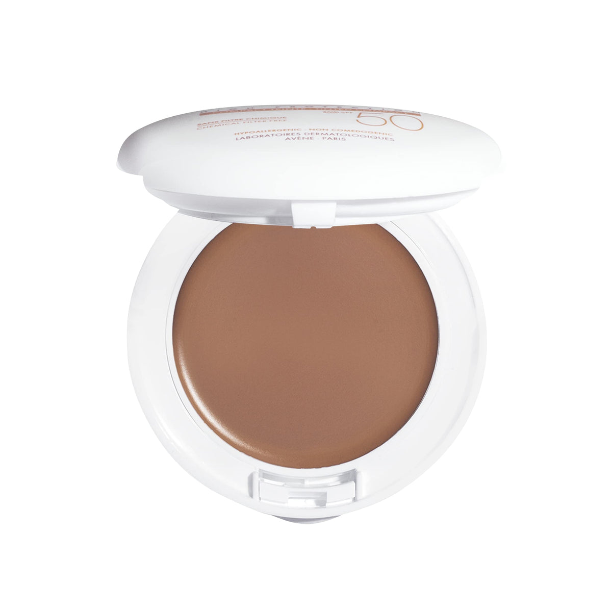 Avène High Protection Honey Tinted Compact Spf 50+, Water Resistant, Non-Greasy, 10G