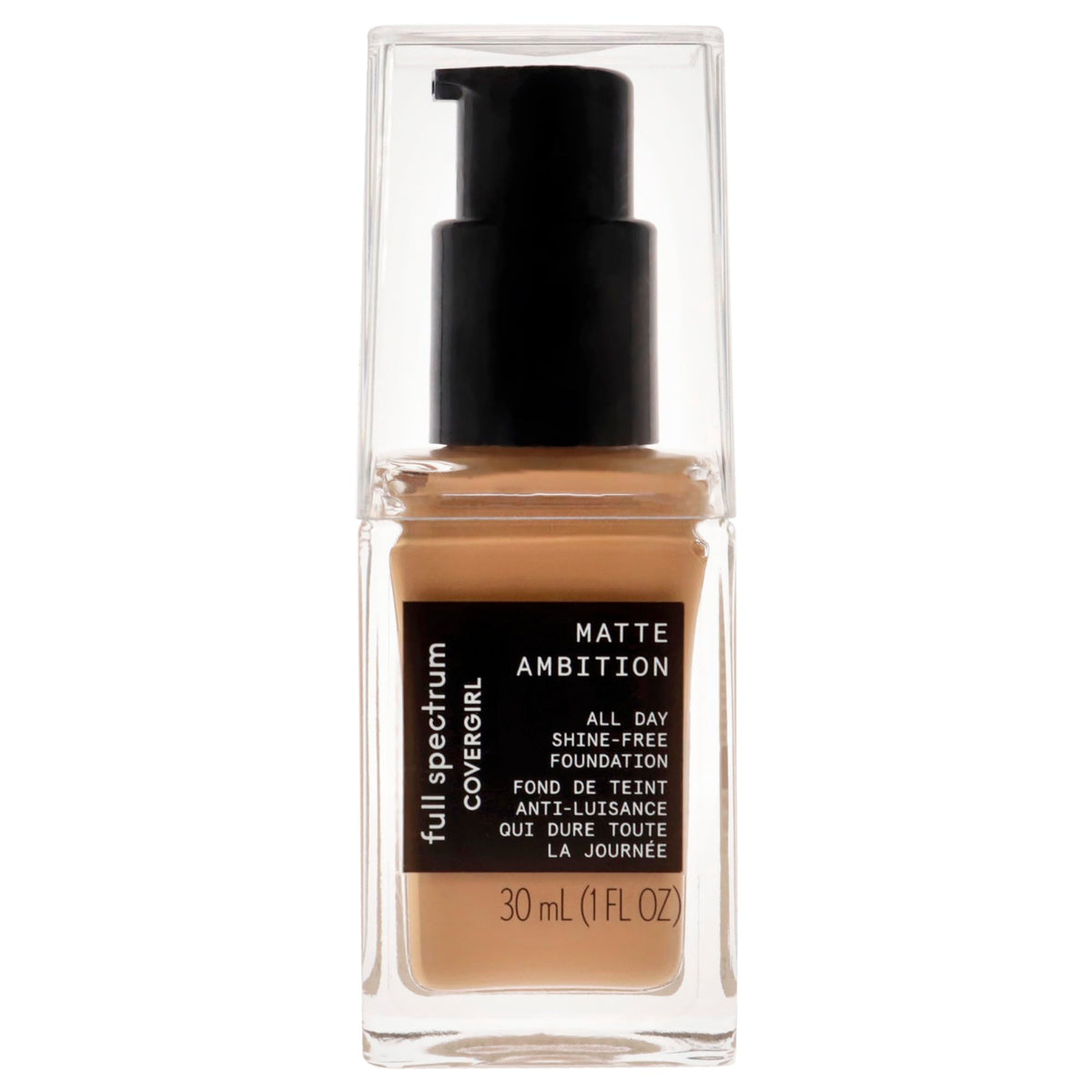 COVERGIRL Matte Ambition Foundation, Medium Cool 2, 1 Fl Oz - All Day Wear, Oil-Free