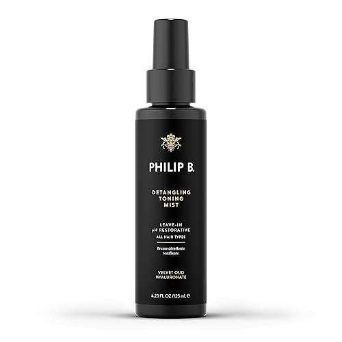 Philip B Detangling Toning Mist, 4.23 Fl. Oz - Leave-In Glossy & Frizz-Free Hair