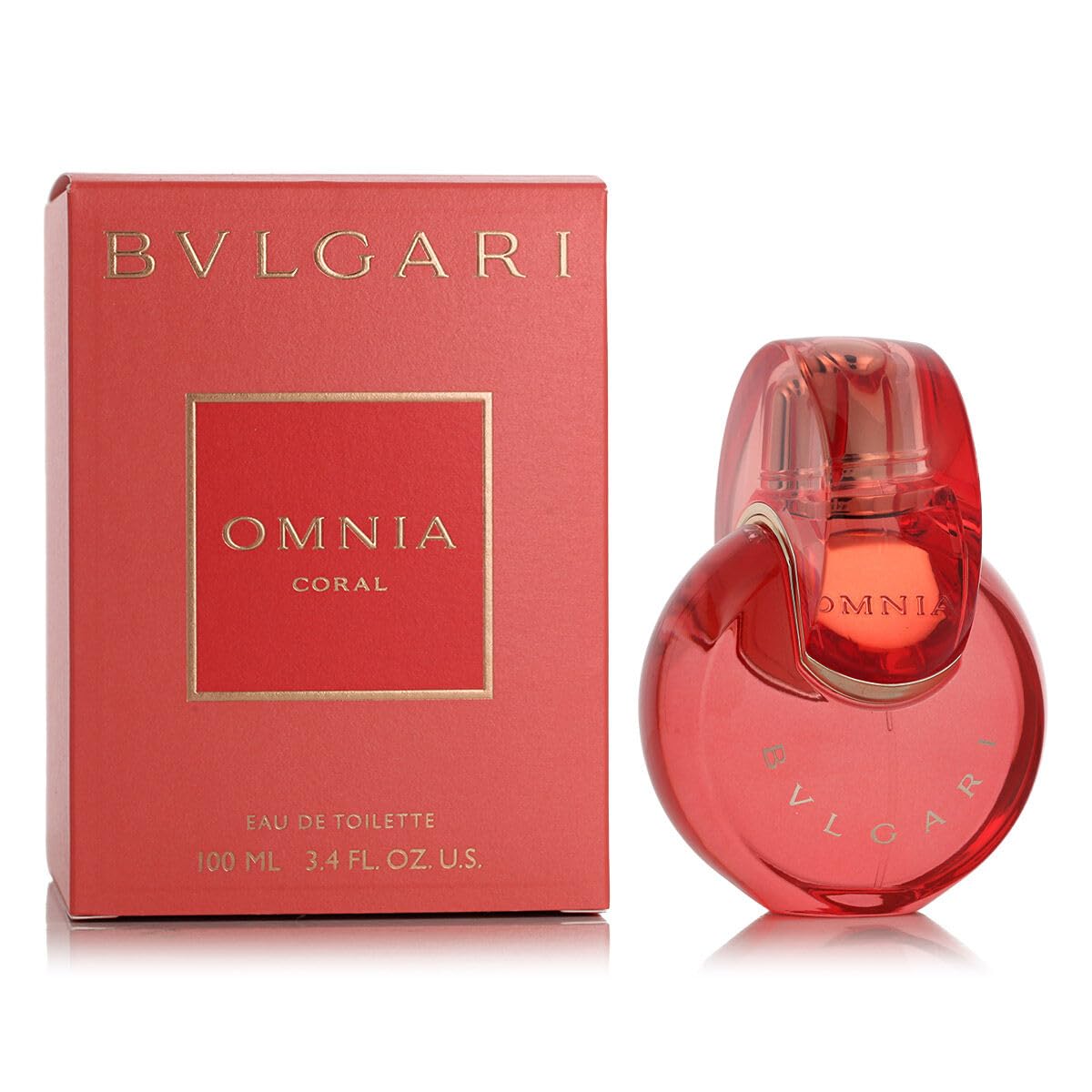 Bvlgari Omnia Coral Eau De Toilette Spray For Women, 3.4 Oz - Floral Fragrance