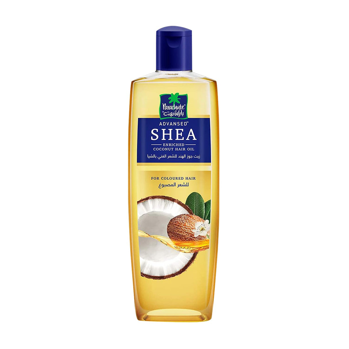 Parachute Advansed Shea Coconut Hair Oil - Nourishing, Frizz-Free, 6.7 fl oz, No Silic