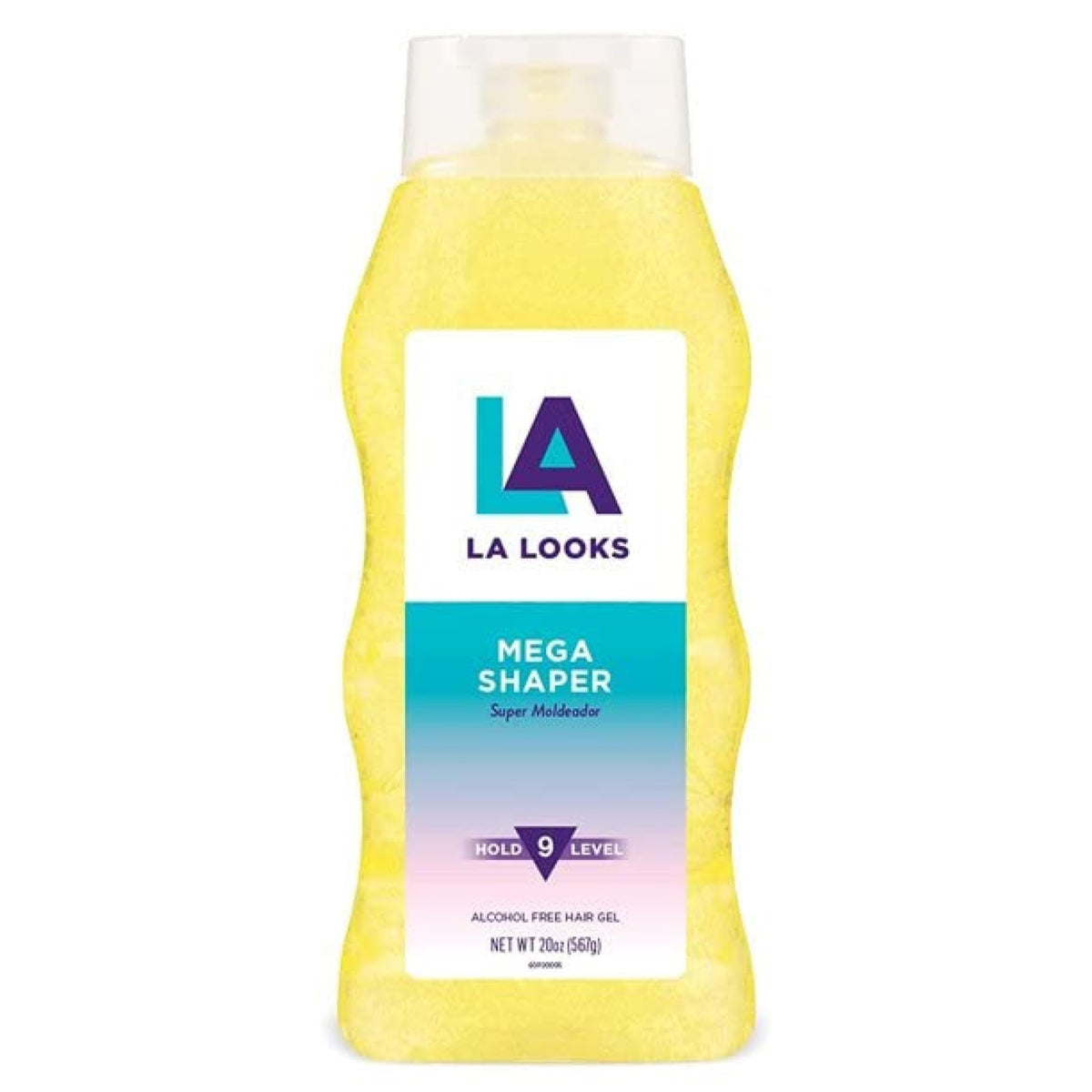 LA Looks Styling Gel Mega Mega Hold  20 oz  Pack of 4