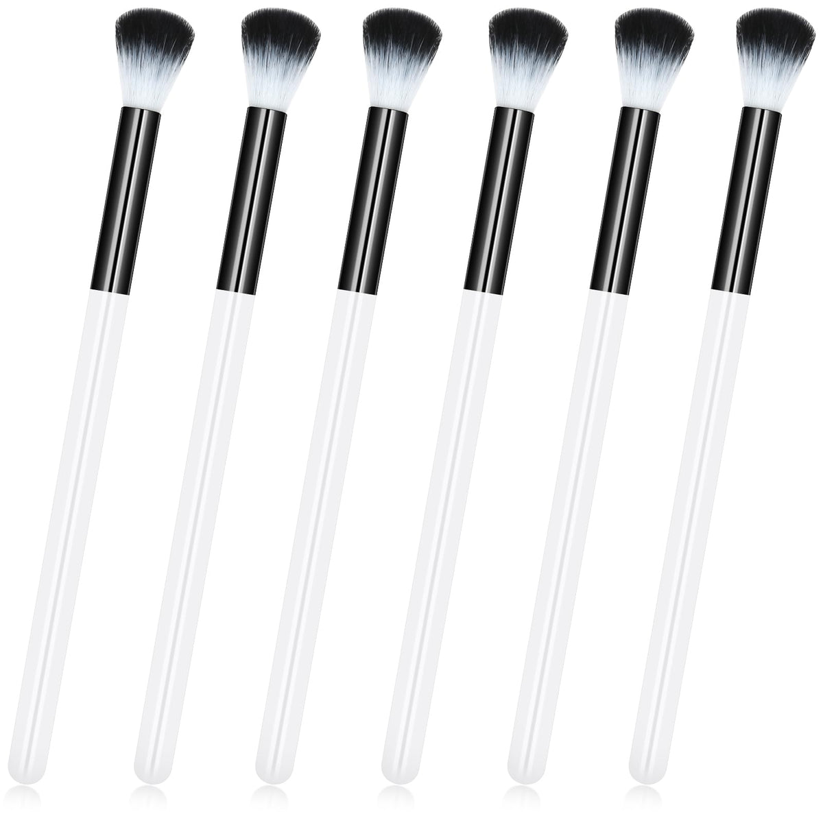 Rimoev 6 Pcs Eyelash Cleaning Brushes - Lash Bath & Shampoo Cleansing Tools, Black