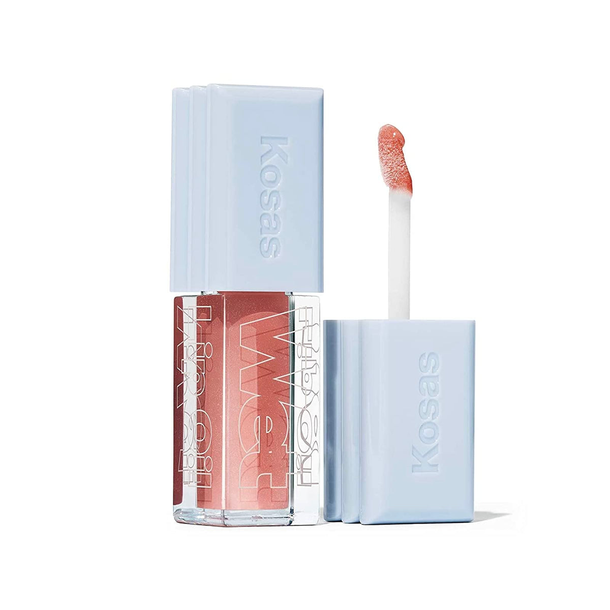 Kosas Wet Lip Oil Gloss - Hydrating, Plumping Treatment with Hyaluronic Acid, Non-Sticky, Unhooked