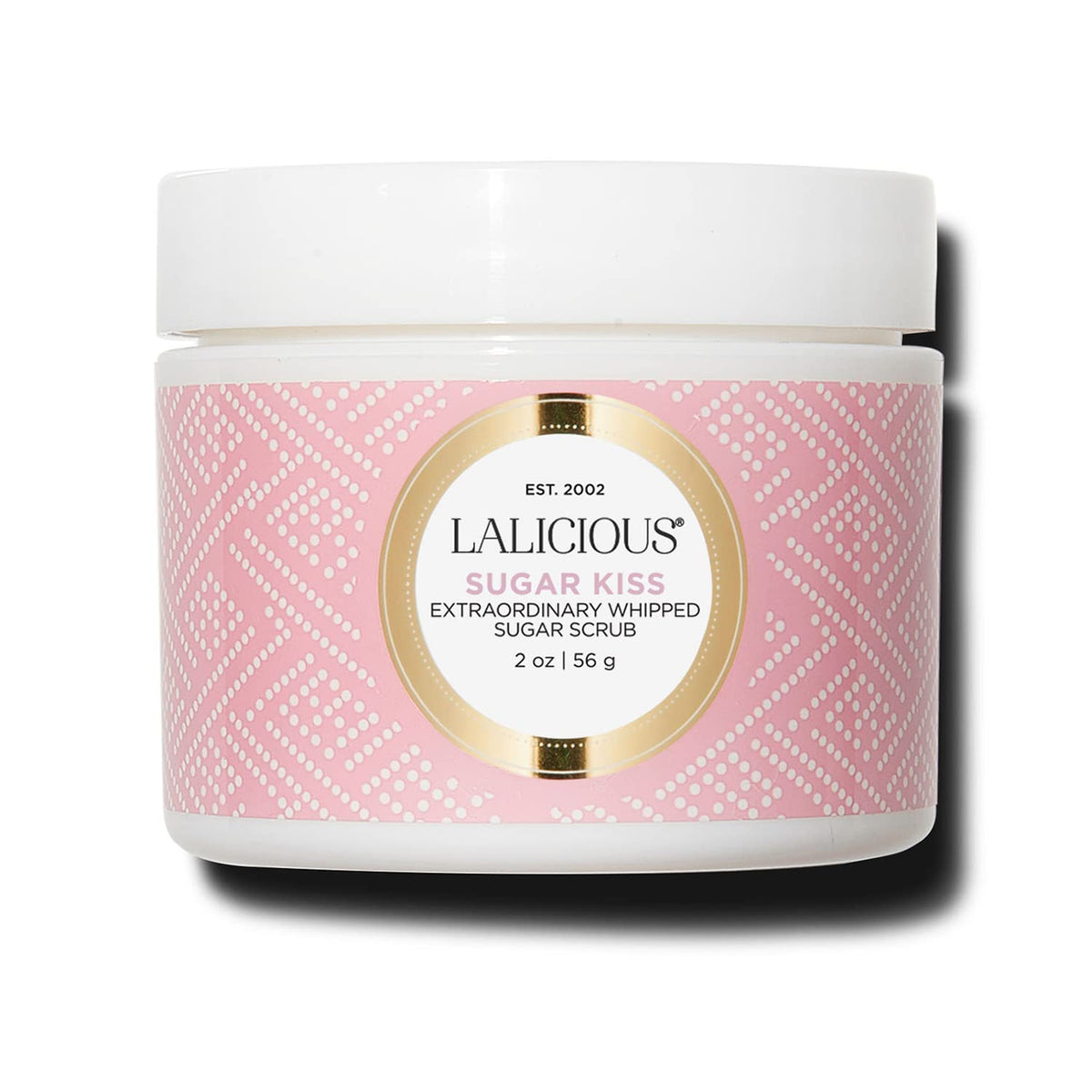 Lalicious Sugar Kiss Whipped Sugar Scrub - Exfoliating Body & Foot Scrub With Coconut Oil, 2Oz