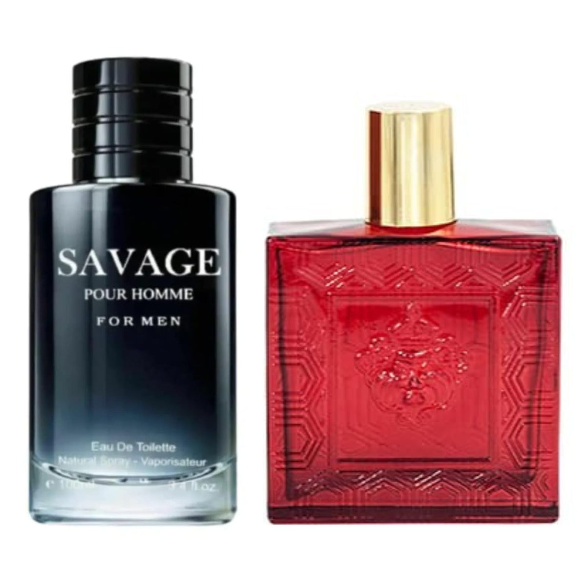 Lomitin Savage Pour Home & Lion Cologne For Men, 3.4Oz Eau De Toilette, Inspired By Sauvage