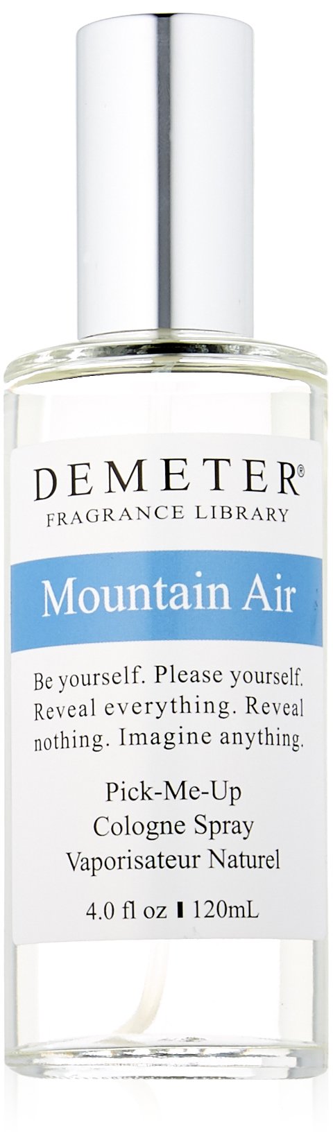 DEMETER Mountain Air Cologne Spray for Unisex, 4 Fl Oz - Fresh Scent, Versatile Fragrance for Everyday Use