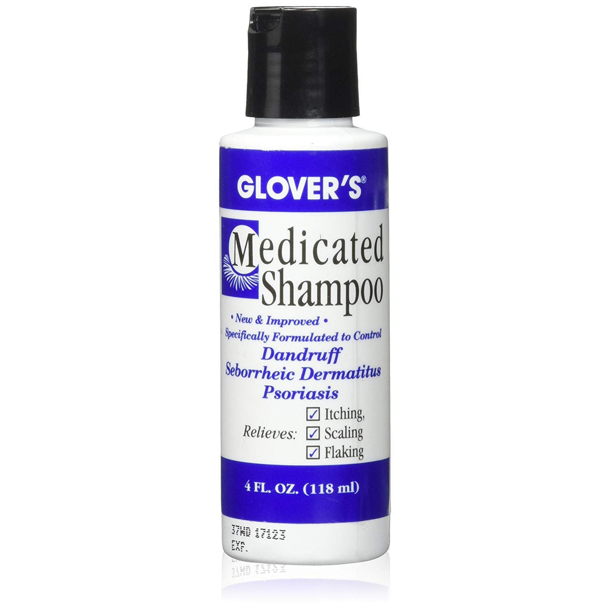 Glover'S Medicated Shampoo, 4 Oz - Pack Of 5, Soothes Scalp And Relieves Dandruff