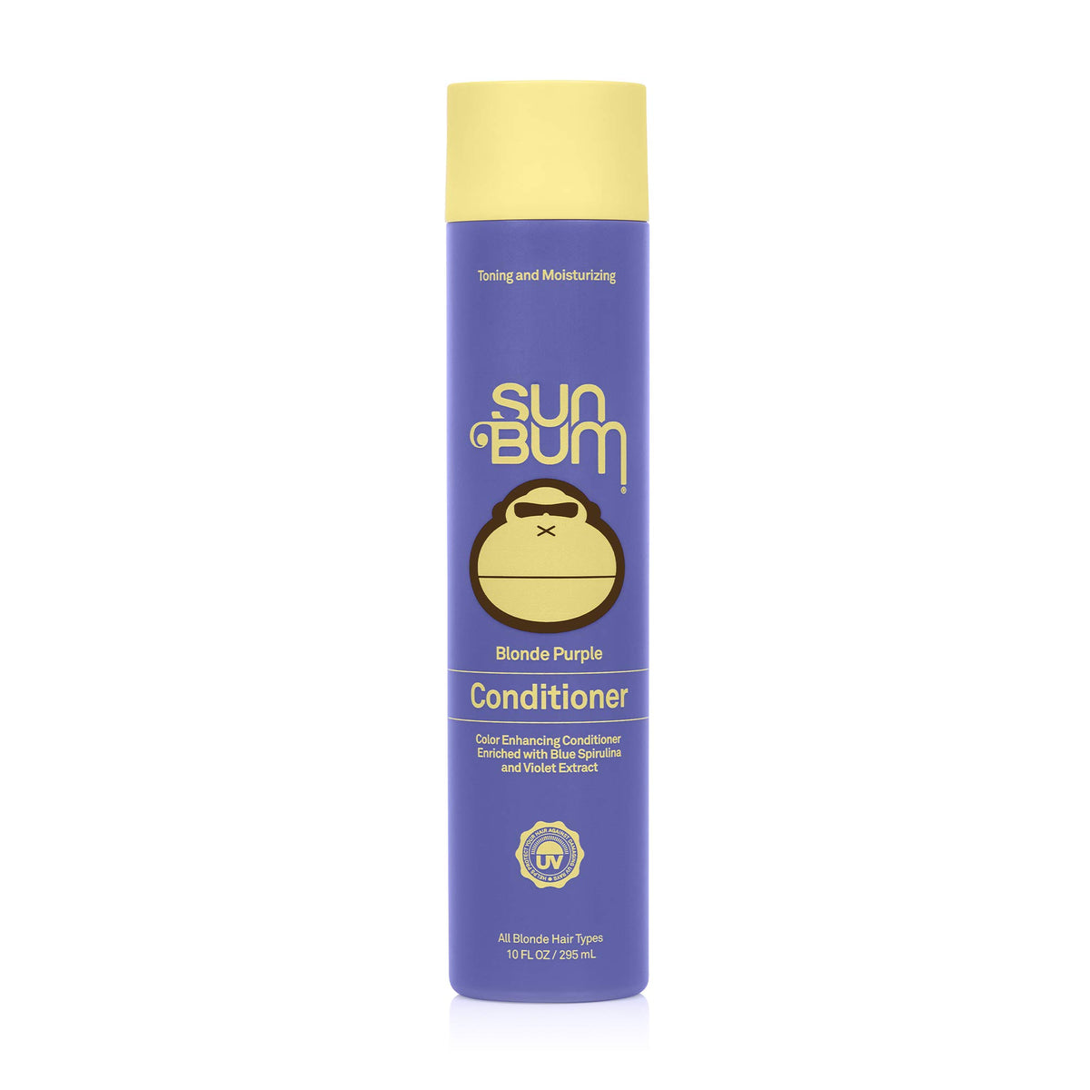 Sun Bum Blonde Conditioner 10 Fl Oz | Uv Protection & Color Enhancing Treatment For Blondes