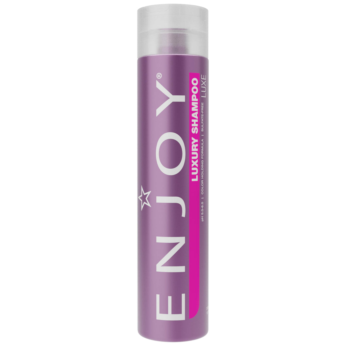 Enjoy Sulfate-Free Luxury Shampoo, Moisturizing Formula For Smooth, Frizz-Free Hair, 10.1 Oz