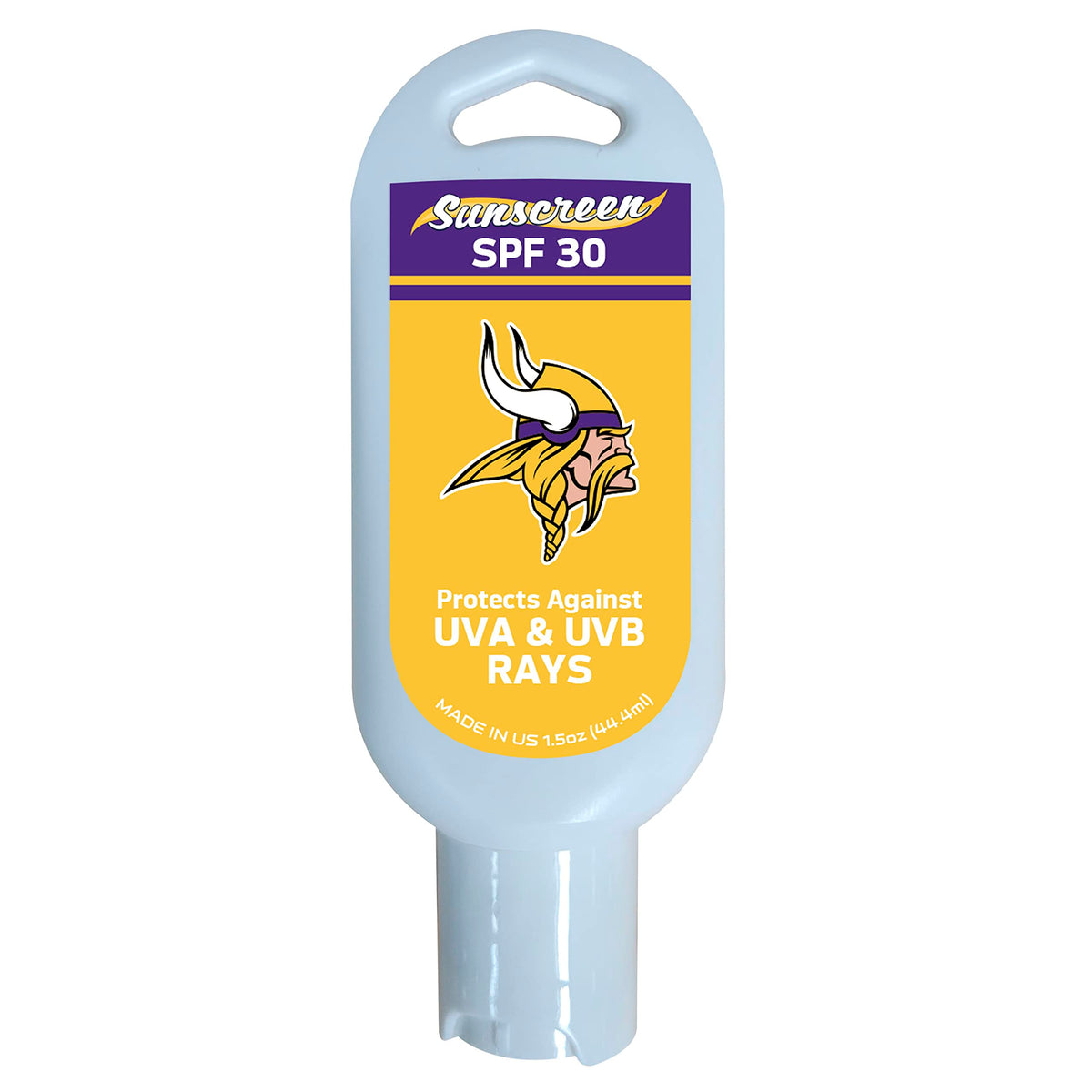 Fanmats Minnesota Vikings Spf 30 Sunscreen 1.5Oz - Sunscreen For Sports & Outdoor Activities