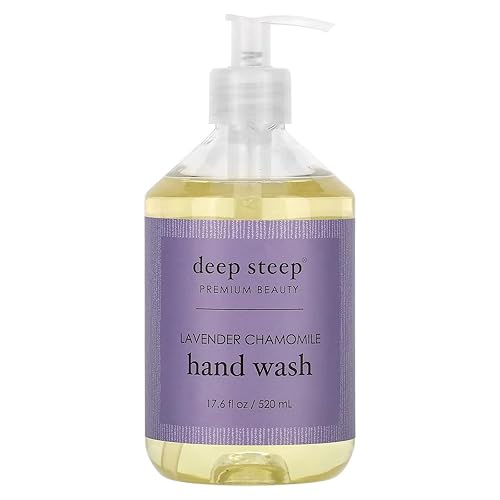 Deep Steep Lavender Chamomile Hand Wash, 17.6 Fl Oz - Natural Moisturizing Formula