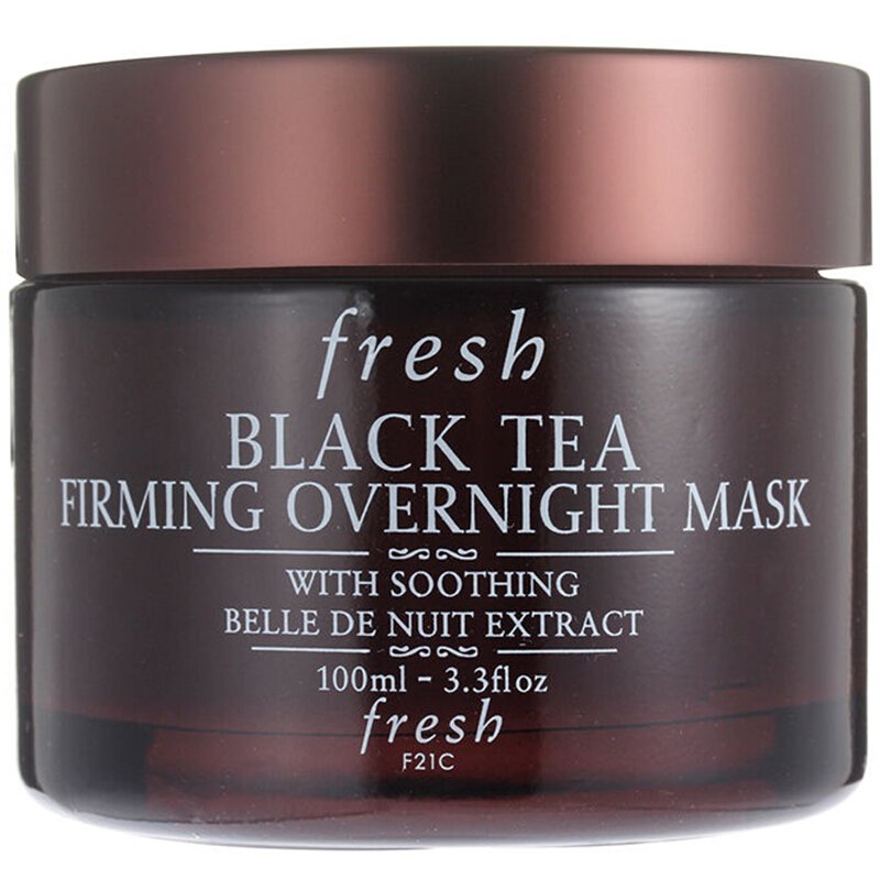 Fresh Black Tea Firming Overnight Mask - 3.3Oz Hydrating Skincare For Youthful Skin