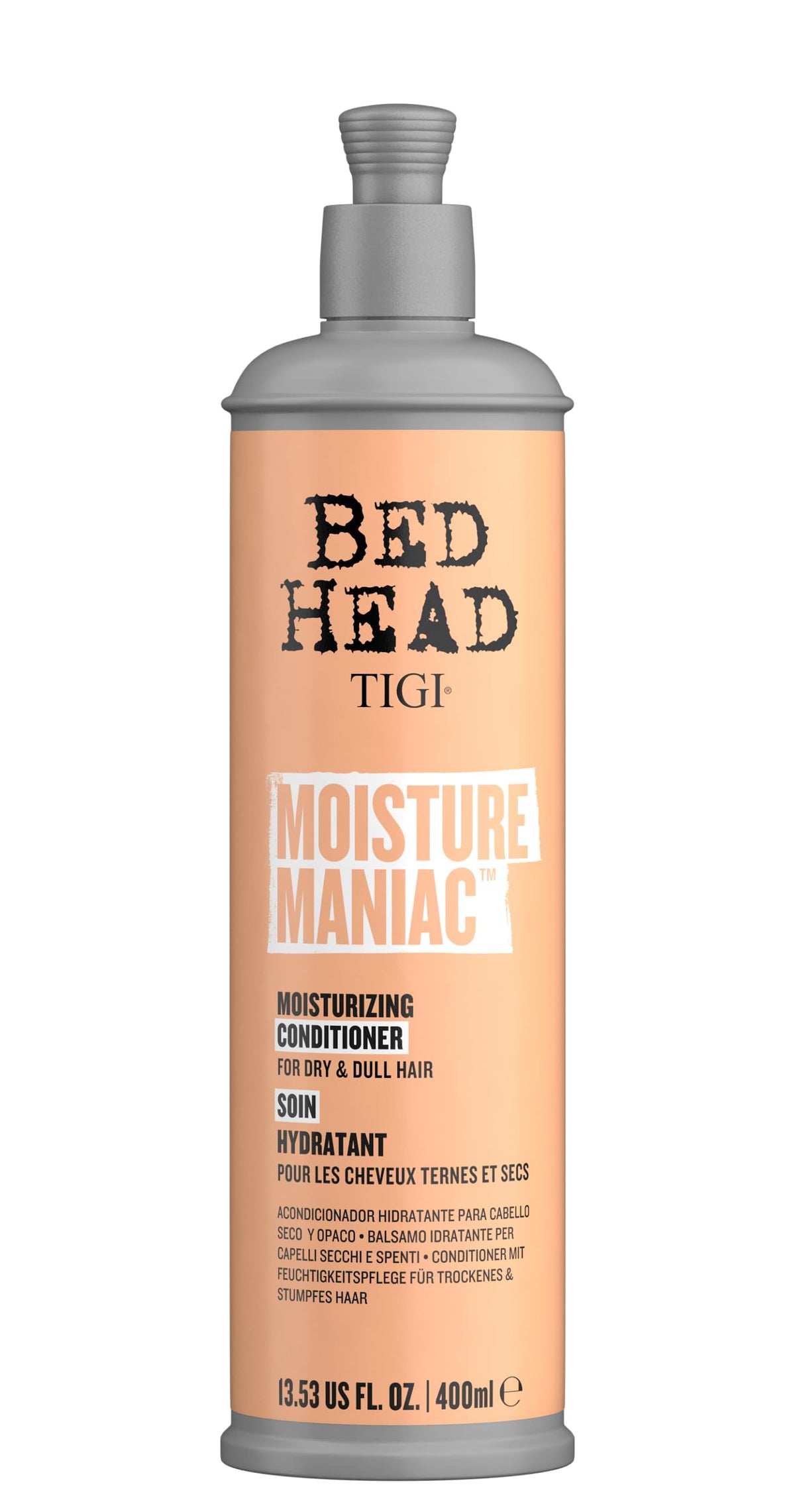 Tigi Moisture Maniac Conditioner For Dry Hair With Argan Oil, 13.53 Fl Oz