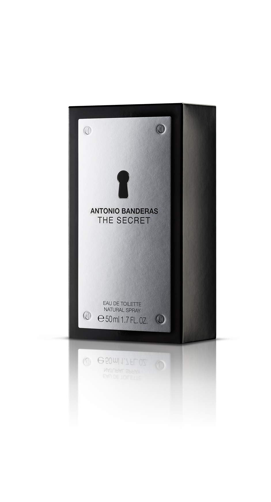 Antonio Banderas The Secret Eau De Toilette For Men, 1.7 Fl Oz - Elegant, Long Lasting Fragrance