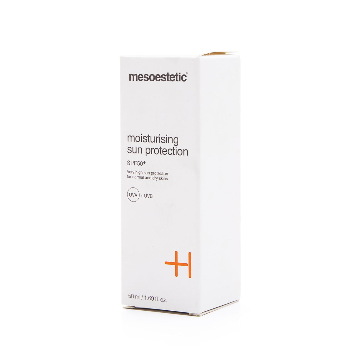 Mesoestetic Complete Moisturizing Sunscreen Spf 50 - 1.69 Fl Oz, Lightweight Uv Protection