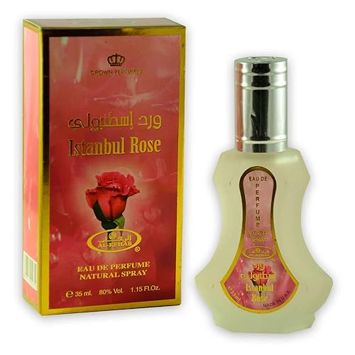 Al-Rehab Istanbul Rose Eau De Perfume Spray - 1 Count, Long-Lasting Fragrance