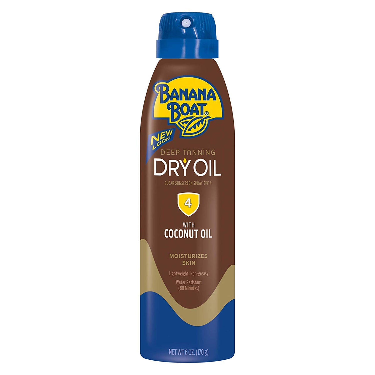 Banana Boat Ultramist Spf 4 Tanning Dry Oil Spray, 6 Oz - Continuous Clear Sunscreen