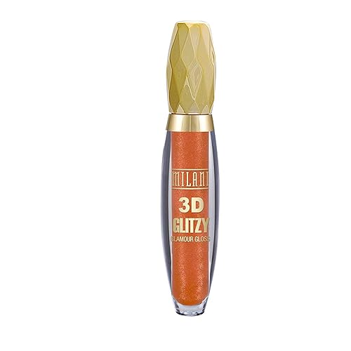 Milani 3D Glitzy Glamour Gloss - Stylish 42, 0.09 Fl Oz | Lip Gloss With Shimmer