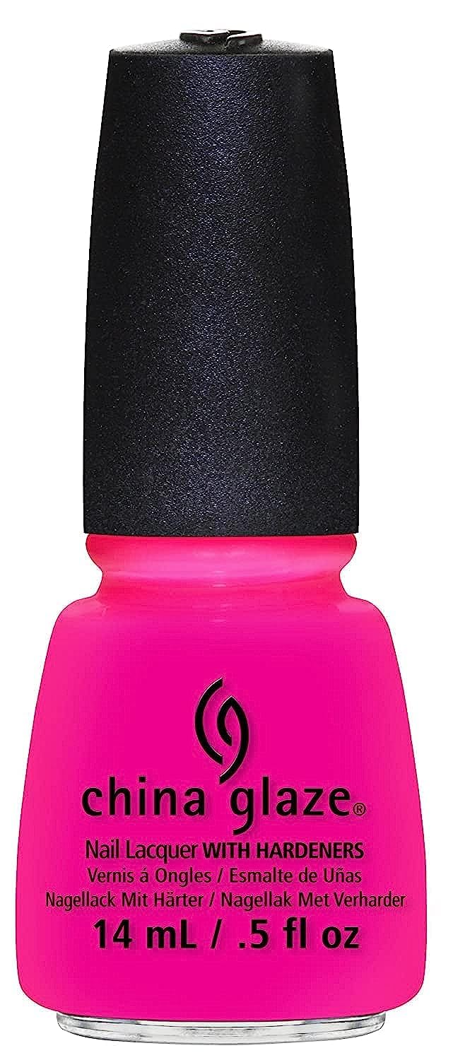 China Glaze Nail Lacquer - Heat Index, 0.5 Fl Oz - Vibrant Nail Polish For Stunning Manicures