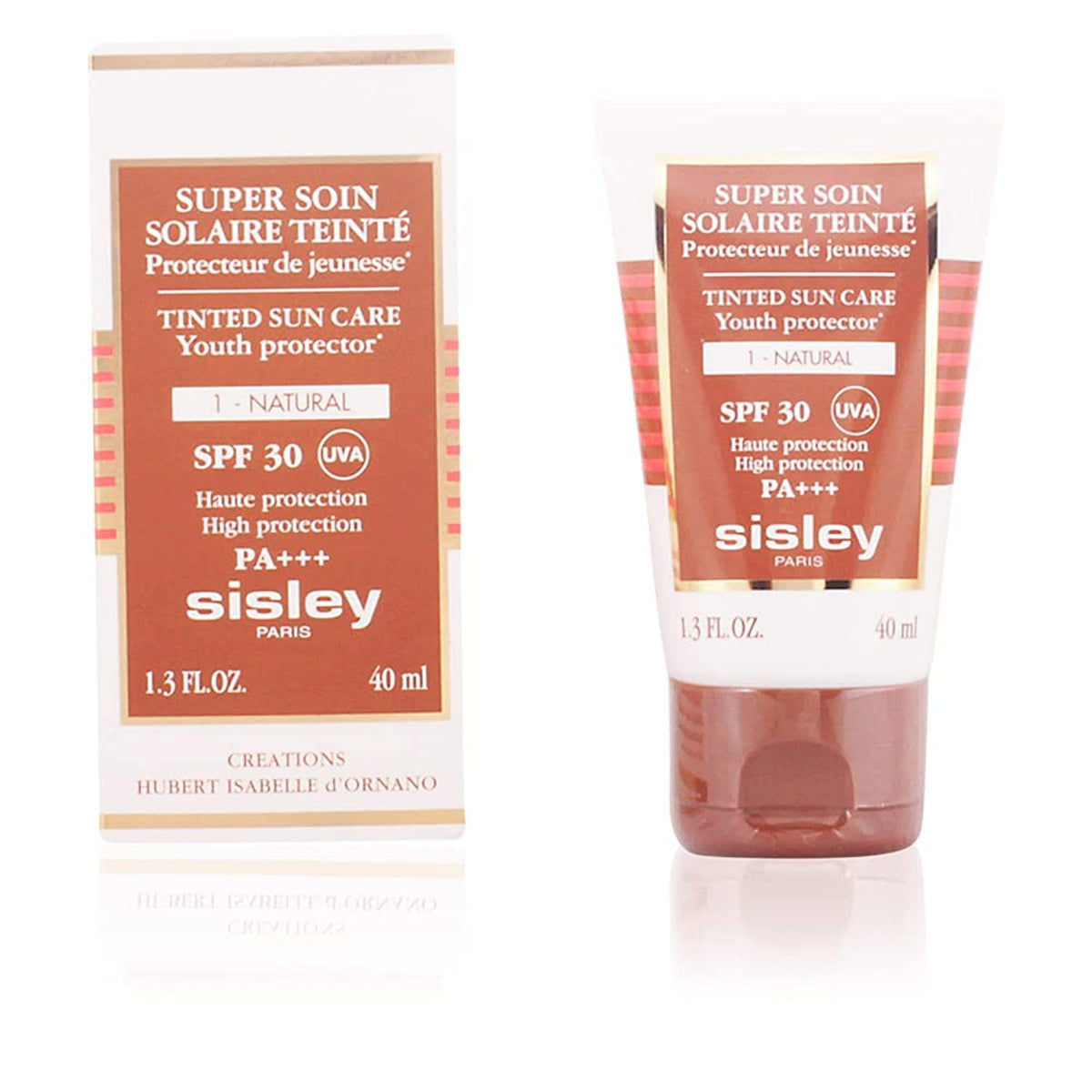 Sisley Super Soin Solaire Tinted SPF 30 No 1 Natural Sun Care for Women  13 Ounce