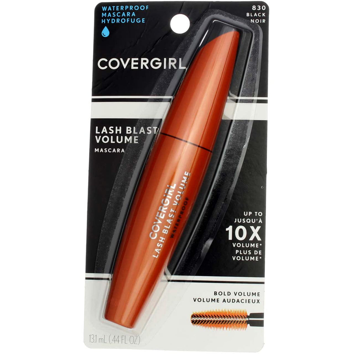 Covergirl Lashblast Volume Waterproof Mascara, Black, 0.44 Fl Oz