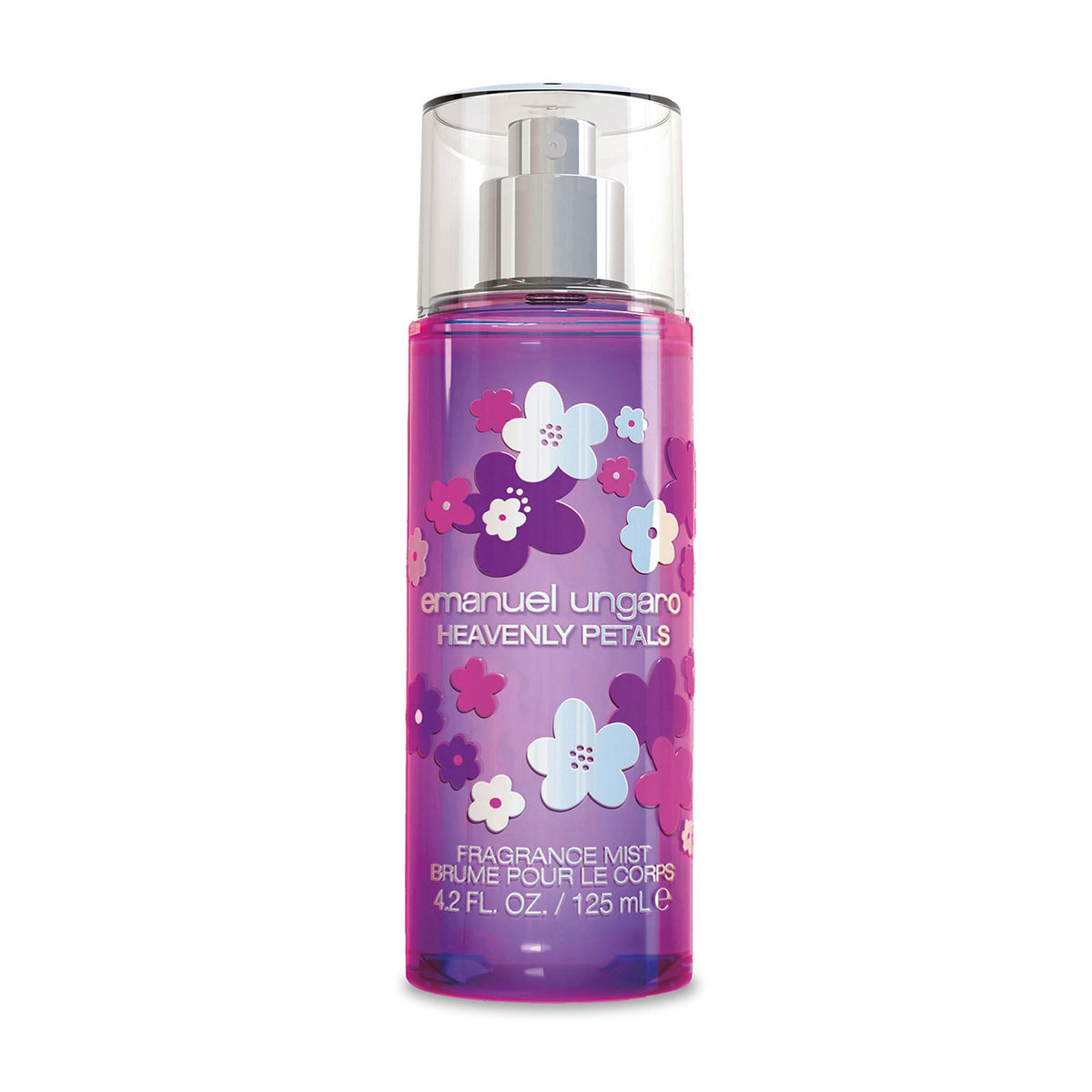 Emanuel Ungaro Heavenly Petals Fragrance Mist For Women, 4.2 Fl Oz - Purple Scented Spray