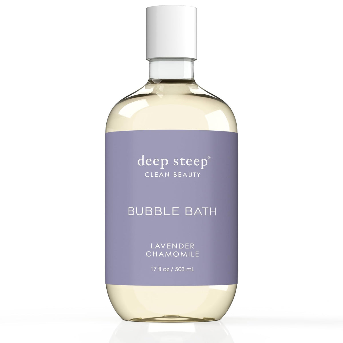 Deep Steep Lavender Chamomile Bubble Bath, 17 Oz - Soothing Relaxation For Bath Time