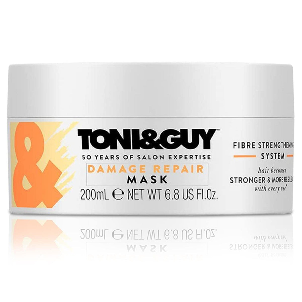 Toni & Guy Damage Repair Mask, 6.8 Oz - Unisex Intense Reconstruction For Healthy Hair