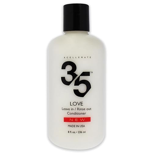 Xcellerate35 Love Leave-In Conditioner 8 oz Unisex Moisturizing Hair Care