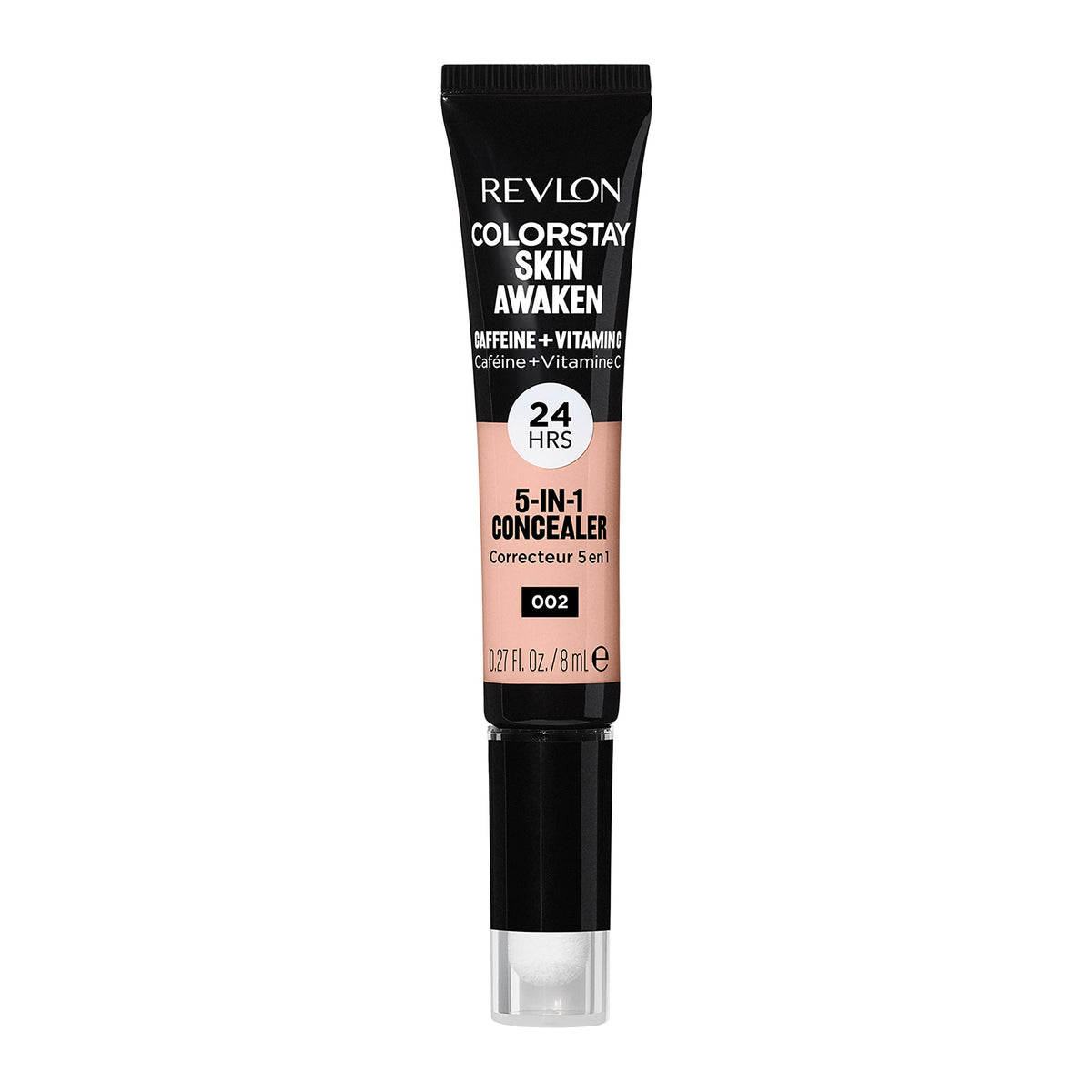 Revlon Colorstay Skin Awaken 5-In-1 Concealer, 002 Universal Brightener, 0.27 Fl Oz