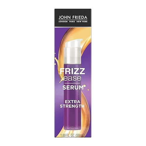 John Frieda Frizz Ease Extra Strength Hair Serum with Argan & Coconut Oils, 1.69 fl oz