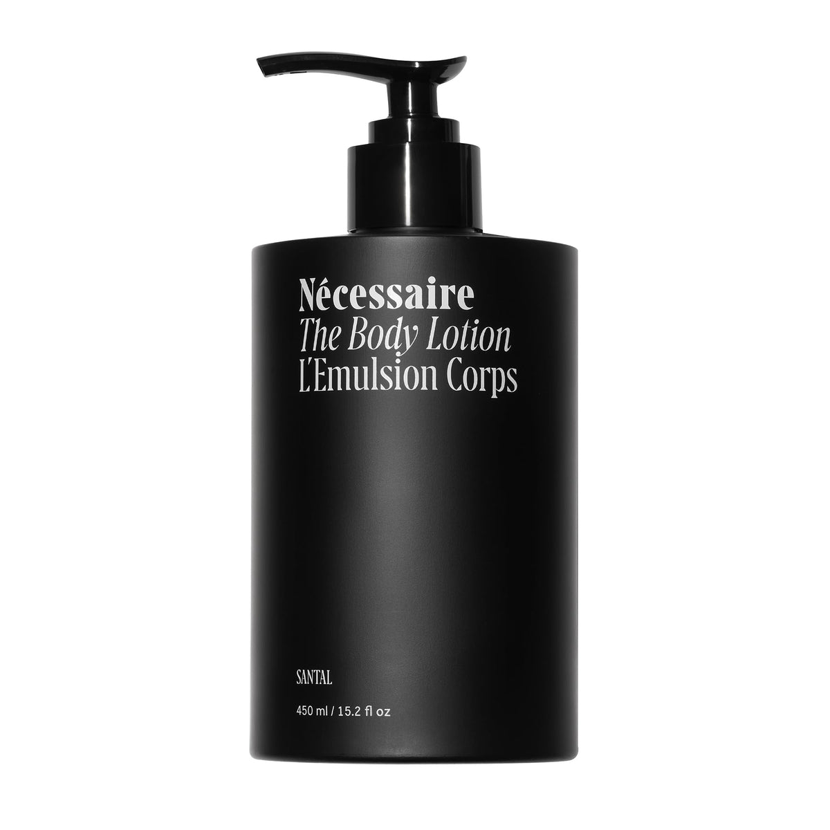 Nécessaire Body Lotion With Pump, Santal - Multi-Peptide Firming, 15.2 Fl Oz