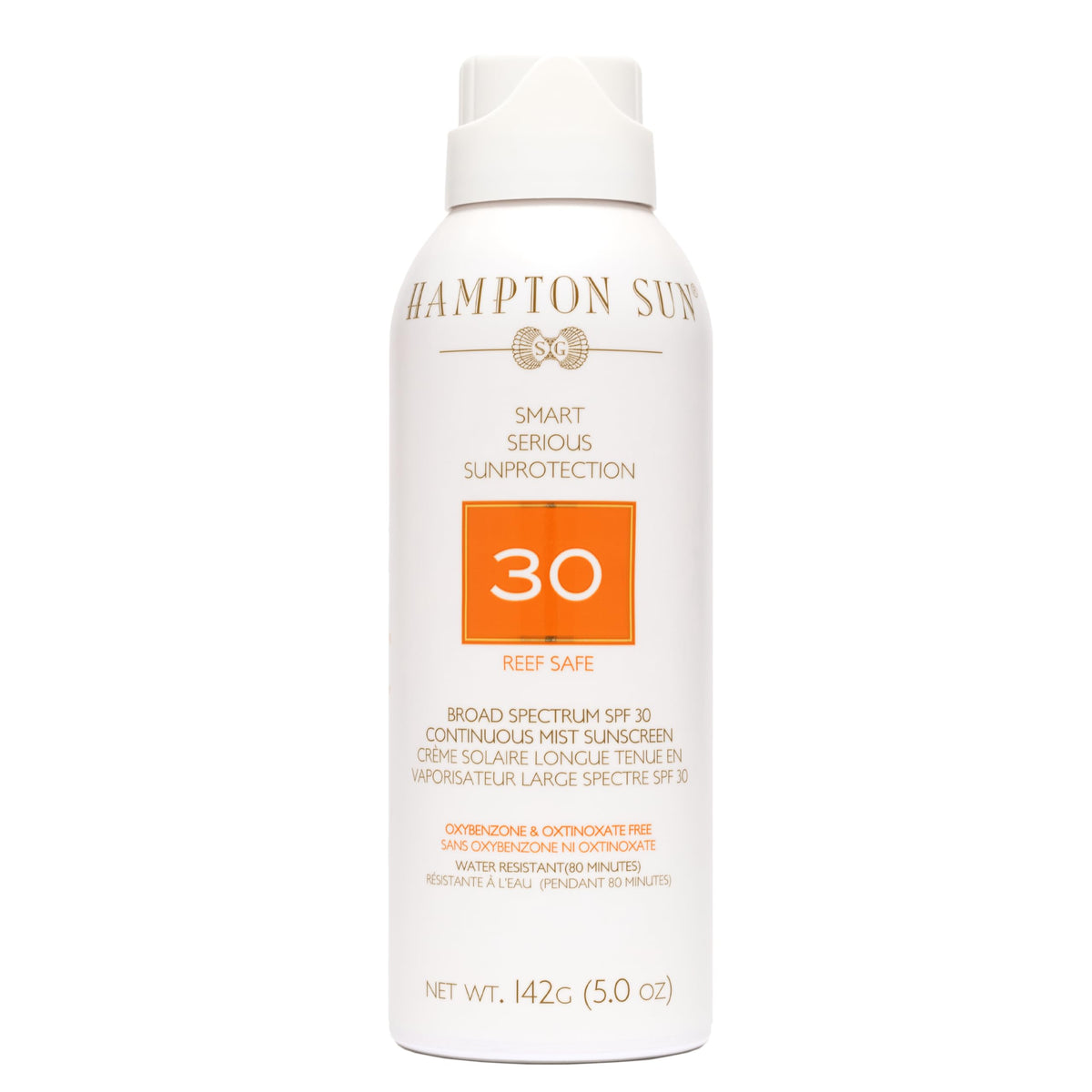 Hampton Sun Clear SPF 30 Sunscreen - 5 Fl Oz (Pack of 1) - Broad Spectrum Protection