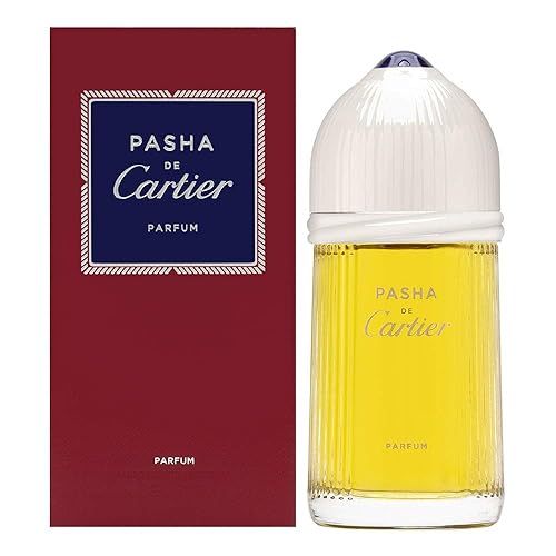 Cartier Pasha De Cartier Men Parfum Spray 3.3 oz - Luxurious Fragrance for Men, Perfect for Day or Night Use