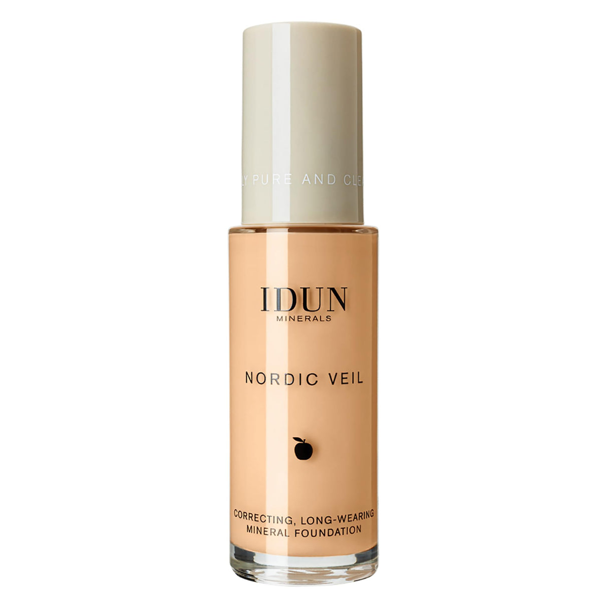 IDUN Minerals Liquid Nordic Veil Foundation  Full and Poreless Coverage  Long Lasting  Soft Matte Finish  Purified and Safe fo