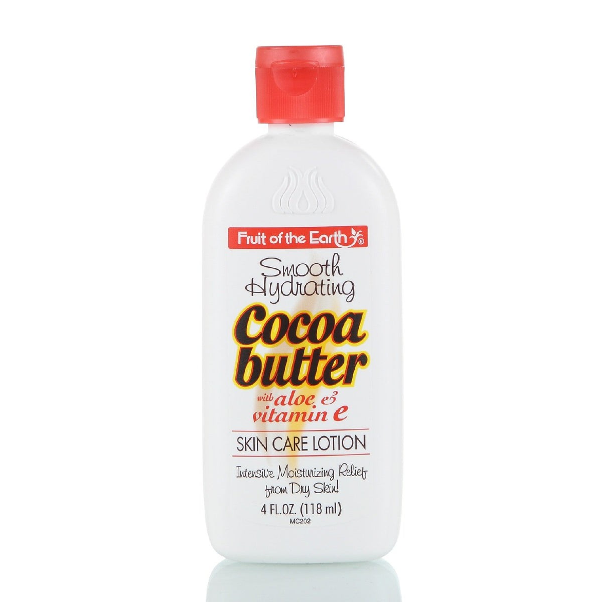 Fruit Of The Earth Cocoa Butter Lotion 4 Oz - Moisturizing Skin Care, 1 Count