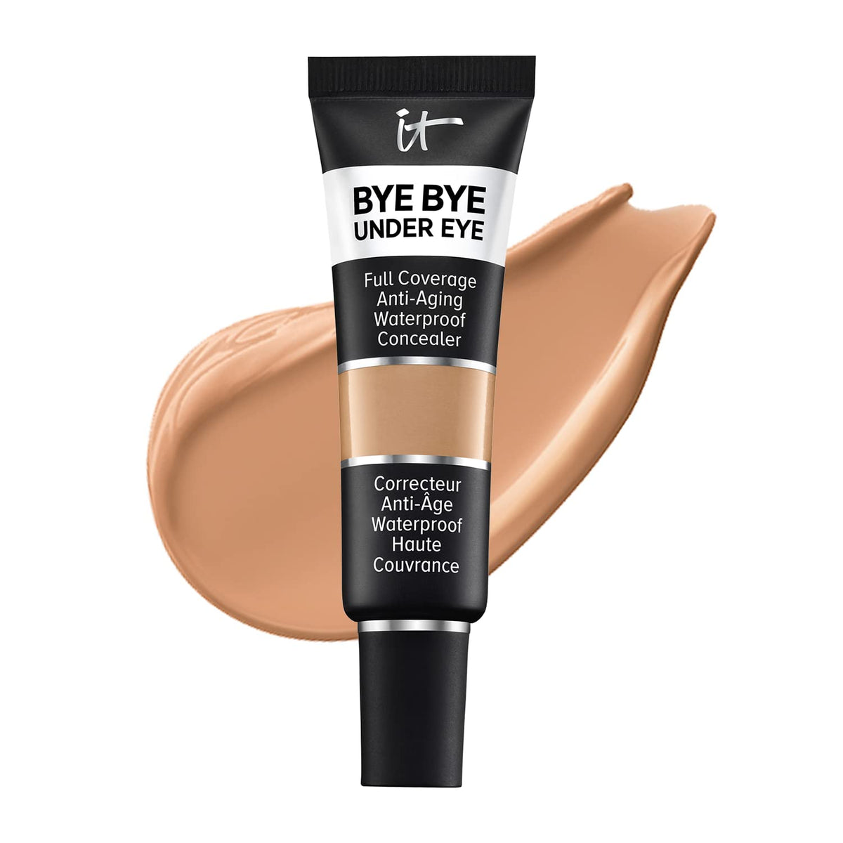 It Cosmetics Bye Bye Under Eye Concealer - Full Coverage For Dark Circles, 32.0 Tan Bronze, 0.4 Fl