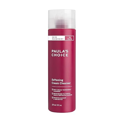 Paula'S Choice Skin Recovery Cream Cleanser, 8 Oz - For Sensitive, Redness, Rosacea-Prone Skin