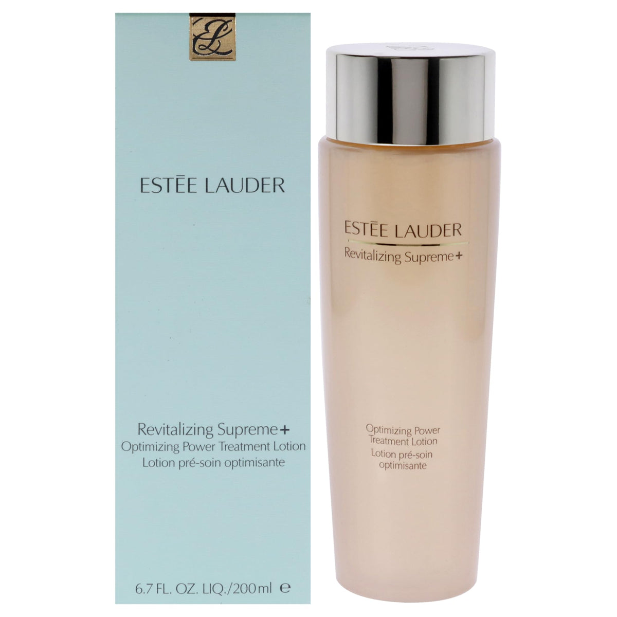 Estée Lauder Revitalizing Supreme Plus Power Treatment Lotion, 6.7 Oz, Gold