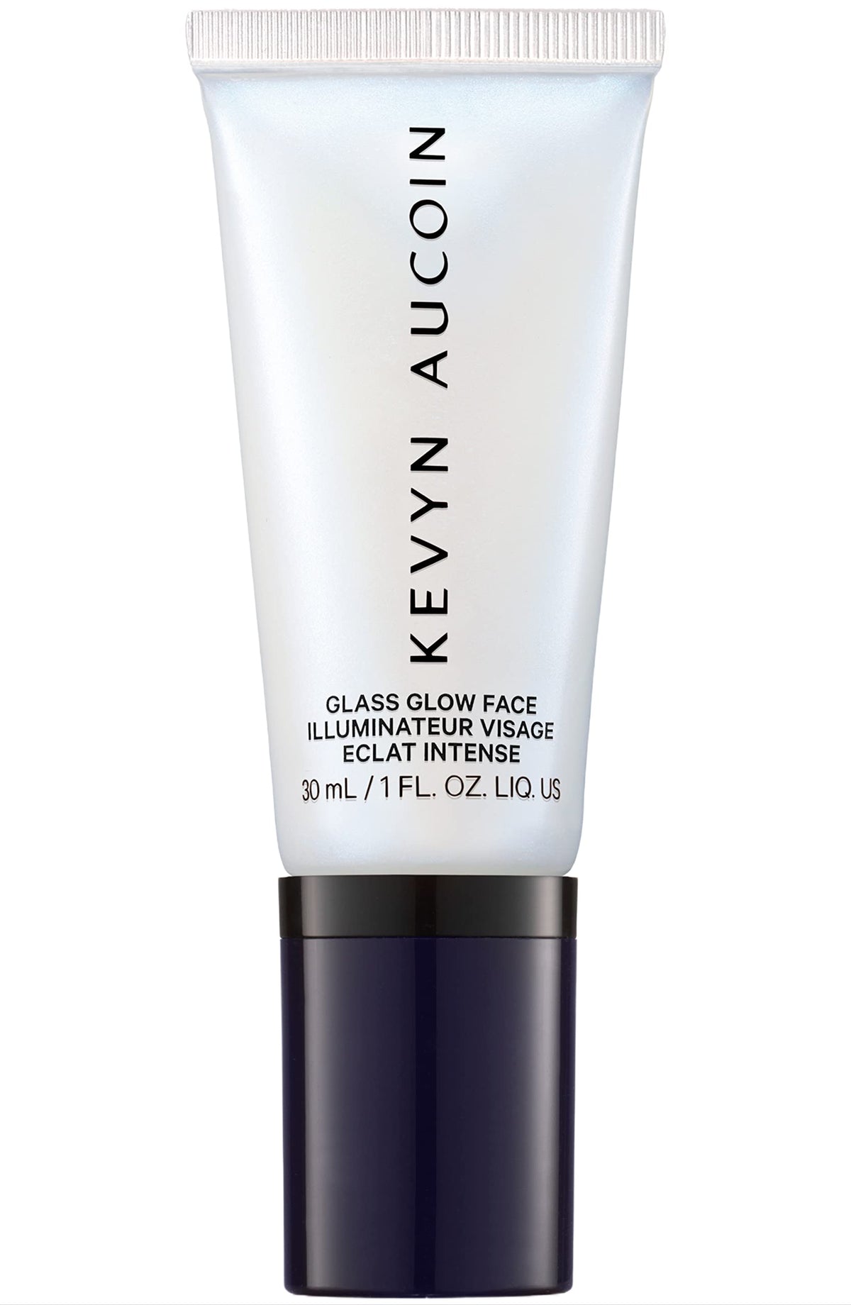 Kevyn Aucoin Glass Glow Face Highlighter, Crystal Clear - Dewy Universal Glow for Skin and Body