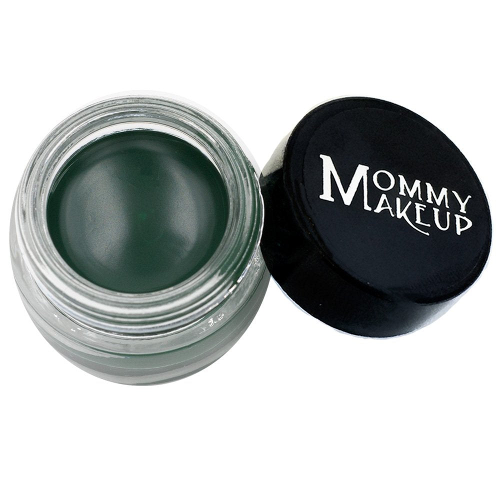 Mommy Makeup Waterproof Gel Eyeliner Pot - Long Lasting Hunter Green, 0.14 Oz